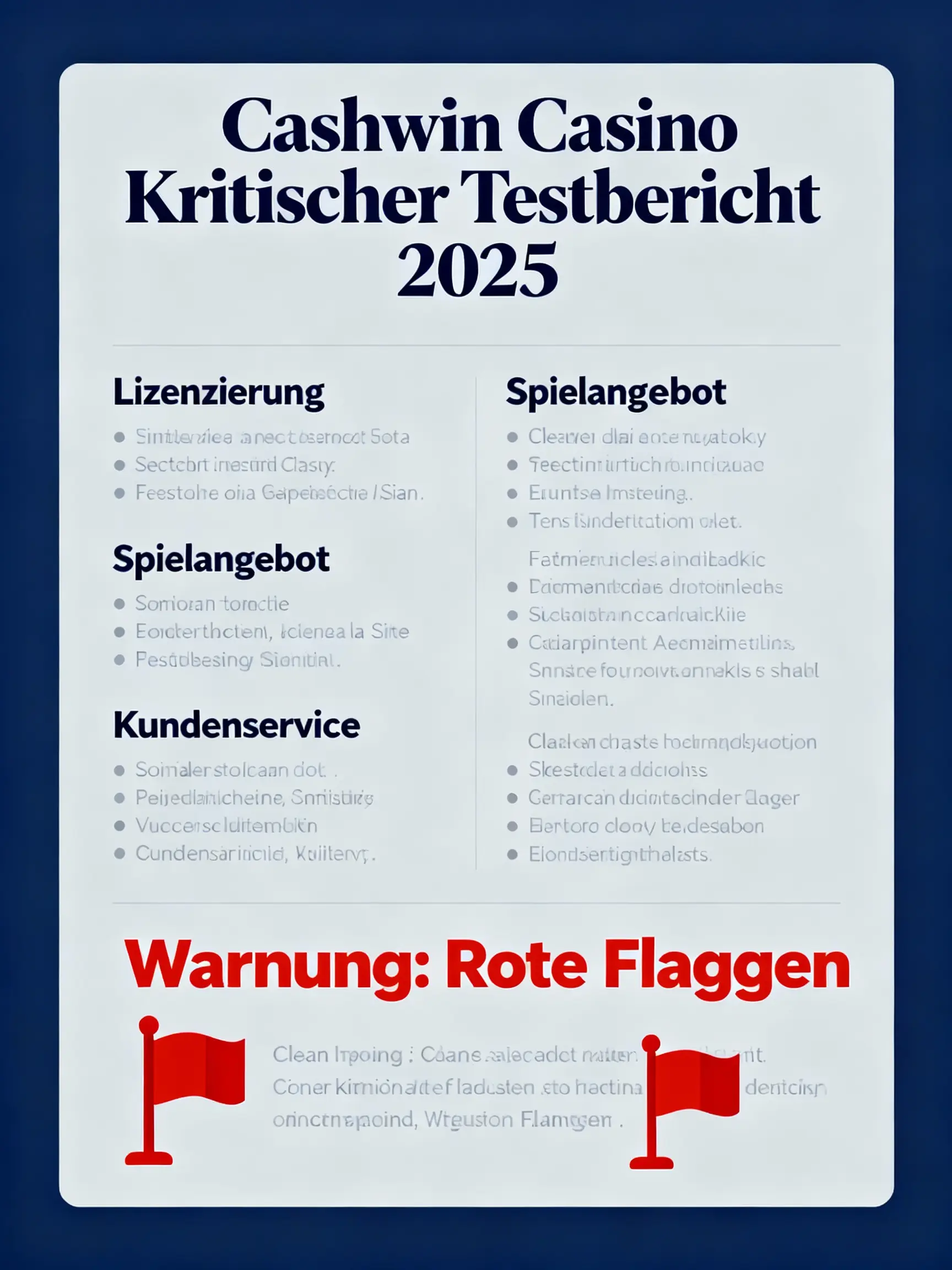 Cashwin Casino Erfahrungen